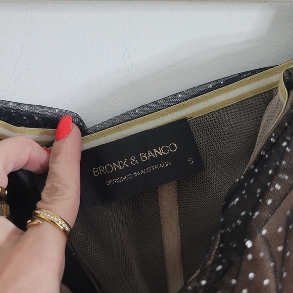 Bronx and Banco black tulle mini corset dress - Picture 6 of 10